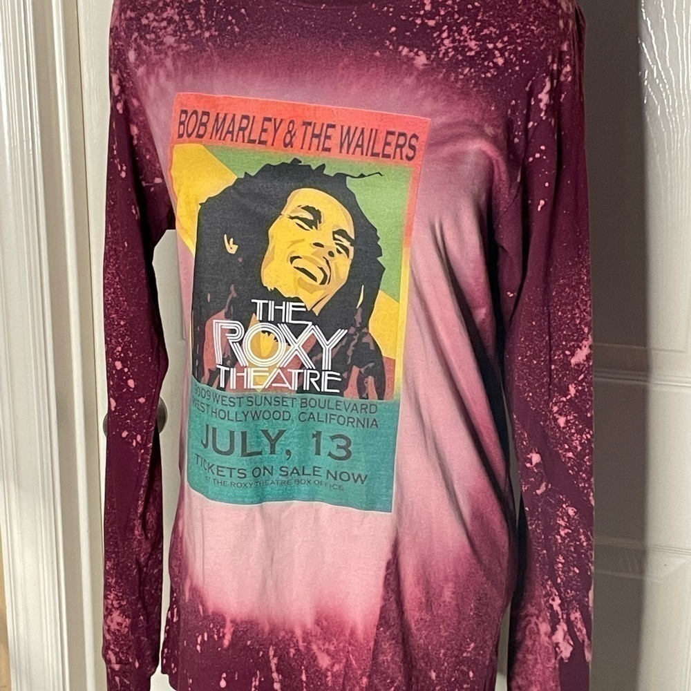 Bob Marley pattern casual long-sleeved round neck pullover s-m‌‌‌‌‌‌‌‌‌ - Picture 4 of 5